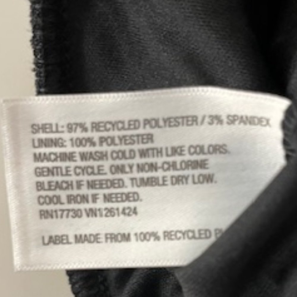 NWT Wild Fable Black Flare Pants Sz L Pull On Waist - Picture 4 of 4